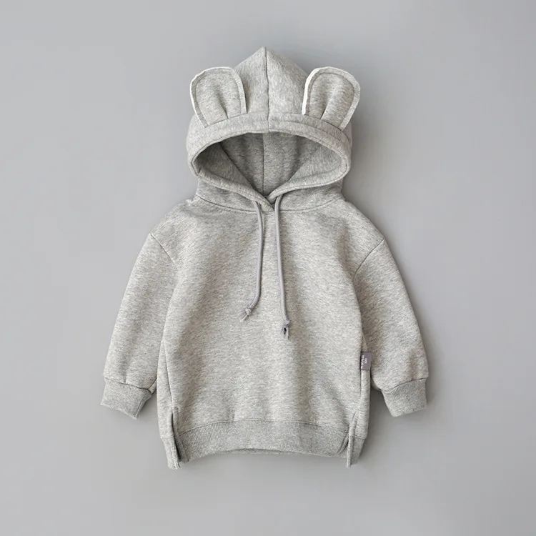 2019 New Spring Autumn Baby Boys Girls Clothes Cotton Hooded Sweatshirt Children's Kids Casual Sportswear Infant Clothing