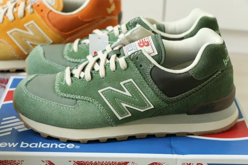 New Balance ML574 Мужская и женская обувь в стиле ретро нейтральная обувь для бега nb574 3 цвета