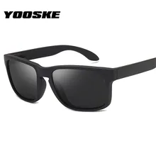 YOOSKE, Ретро стиль, солнцезащитные очки, поляризационные, для мужчин, фирменный дизайн, для вождения, солнцезащитные очки, для мужчин, s, прямоугольные оттенки, солнцезащитные очки, очки, UV400