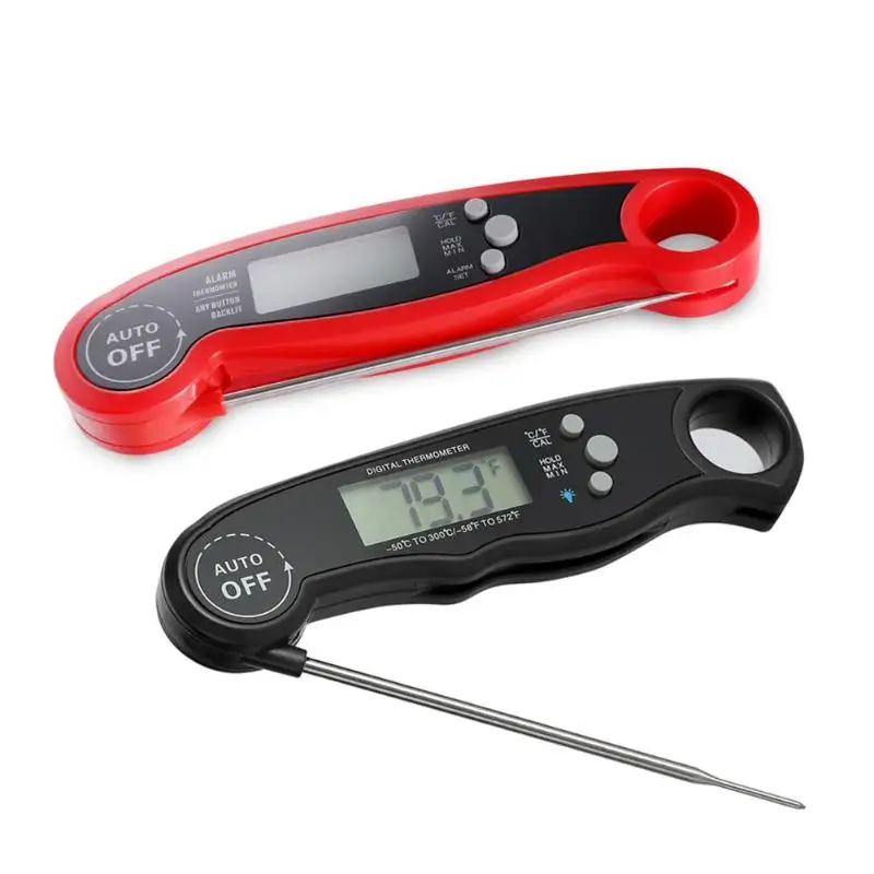 

Digital Meat Thermometer Waterproof Food Baking Electronic Probe Thermometer Kitchen Tools Meat Water Milk Meat Thermometer