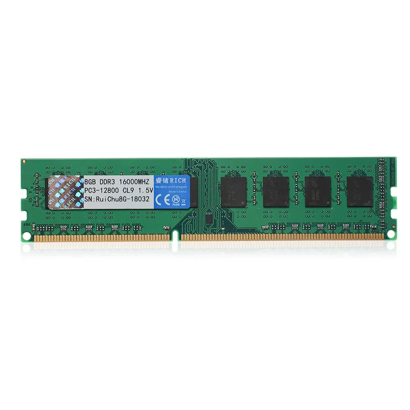 Ruichu Ddr3 8G 1600 Mhz 1,5 V 240Pin оперативной памяти для рабочего стола