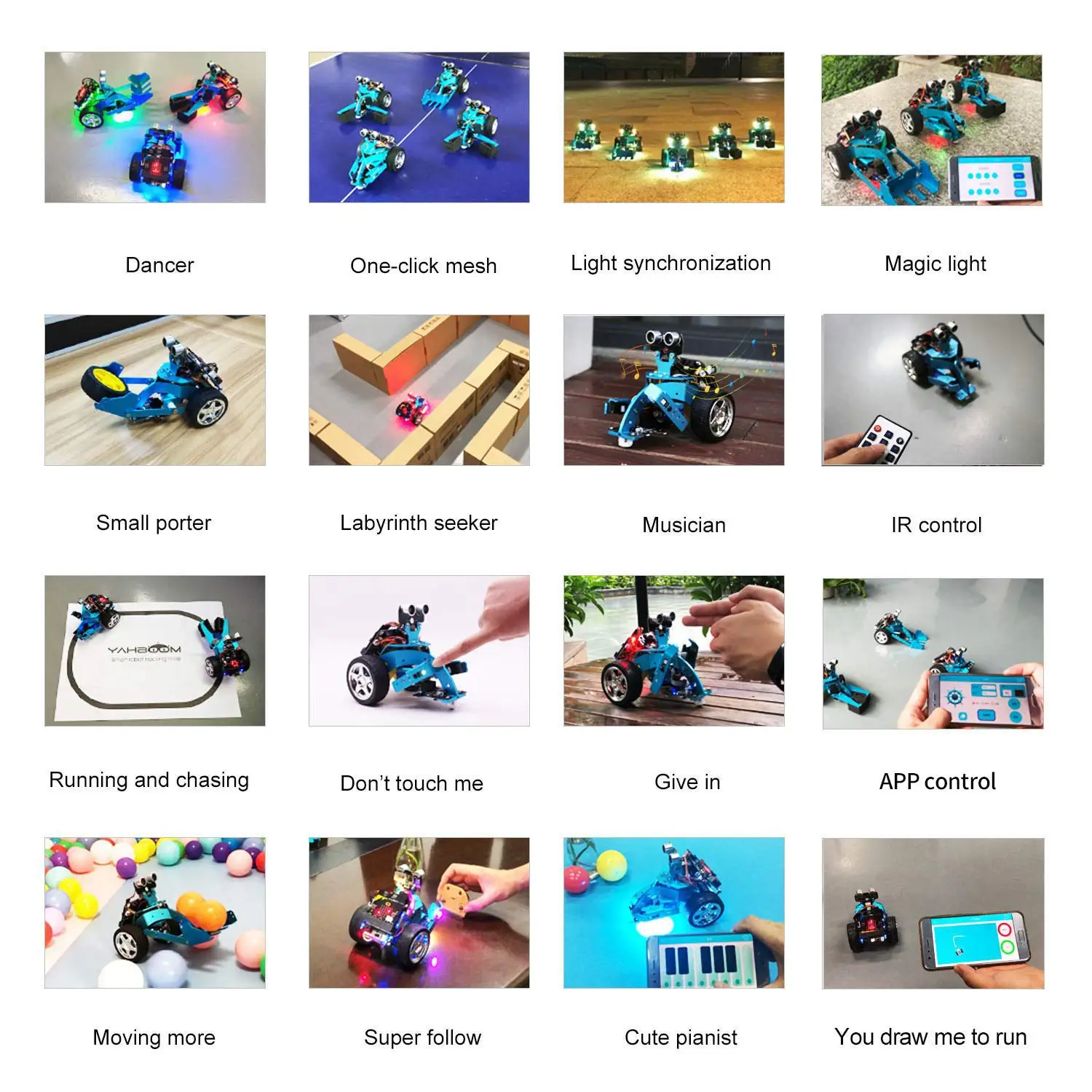 For Mirco:Bit Diy 3 In 1 Smart Programming Robot Car Kit Stem Education For 10+ Kids To Learn Science Robotics Hellobot Starte