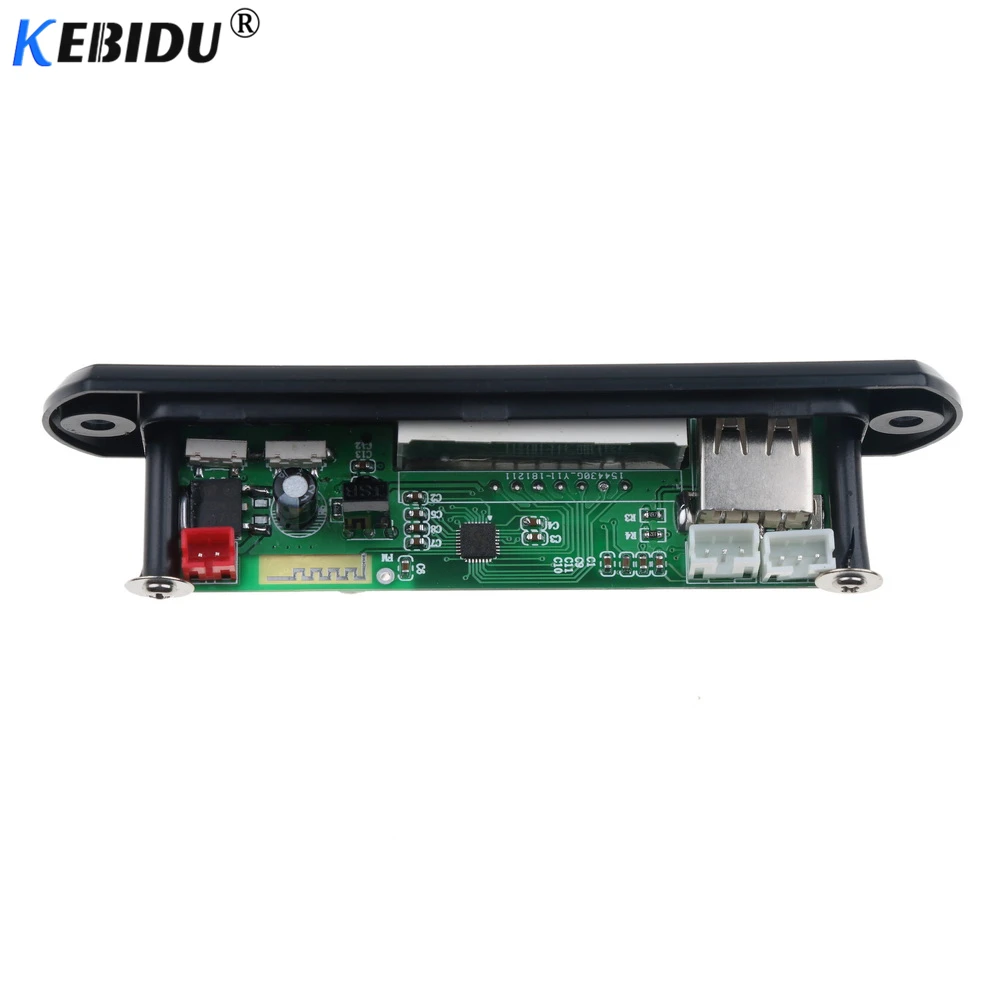 MP3 декодер kebidu Bluetooth 5 0 плата в 12 В аудио модуль FM TF Радио Блок питания Micro USB для