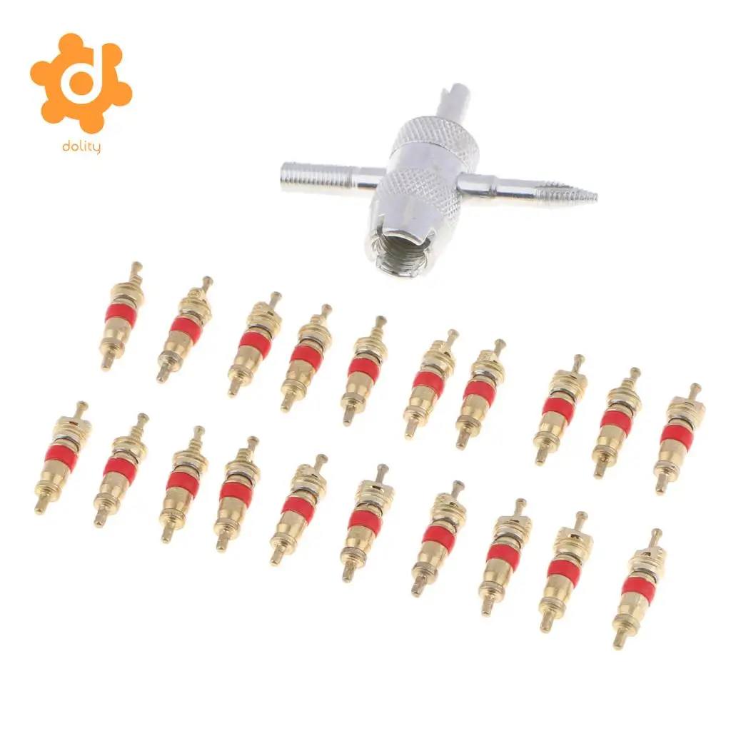 21X Tire Tyre Valve Stem Core With Head Valve Core Removerin Valve