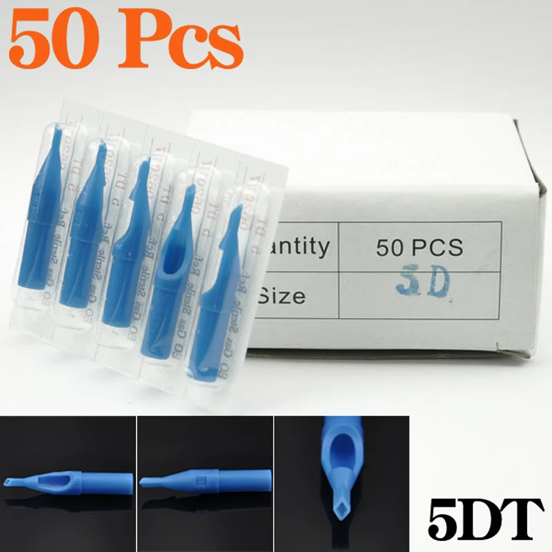 50 шт. 3DT/ 5DT/ 7DT/ 9DT/ 11DT наконечники для тату Профессиональный разных типов