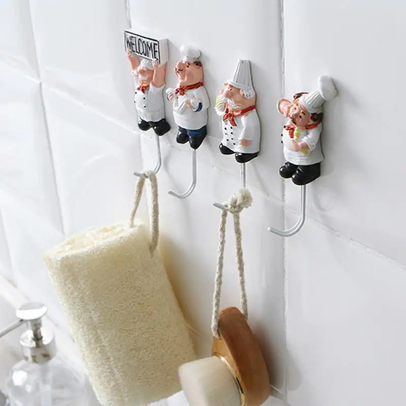 الكرتون شكل الراتنج هوك لتعليق حمالة تعليق جدارية المطبخ الراتنج الطاقة الحبل التخزين رف المطبخ الحمام أشتات حامل