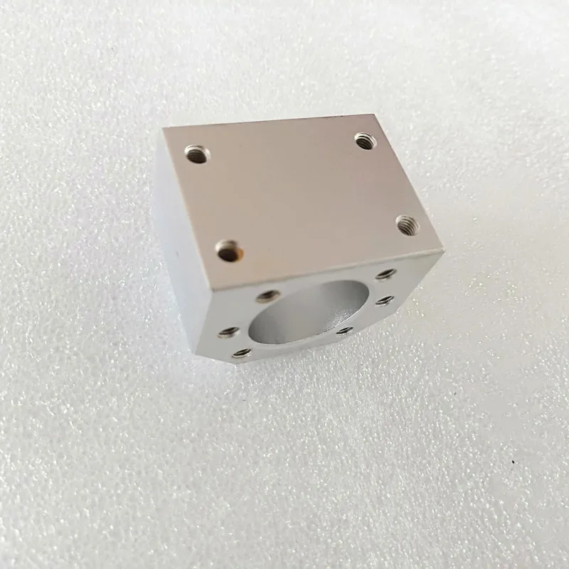 

SFU2005 SFU2010 ballscrew nut Housing aluminum DSG20H for 2010 2005 20mm ball screw nut housing Bracket Holder CNC parts 1pcs