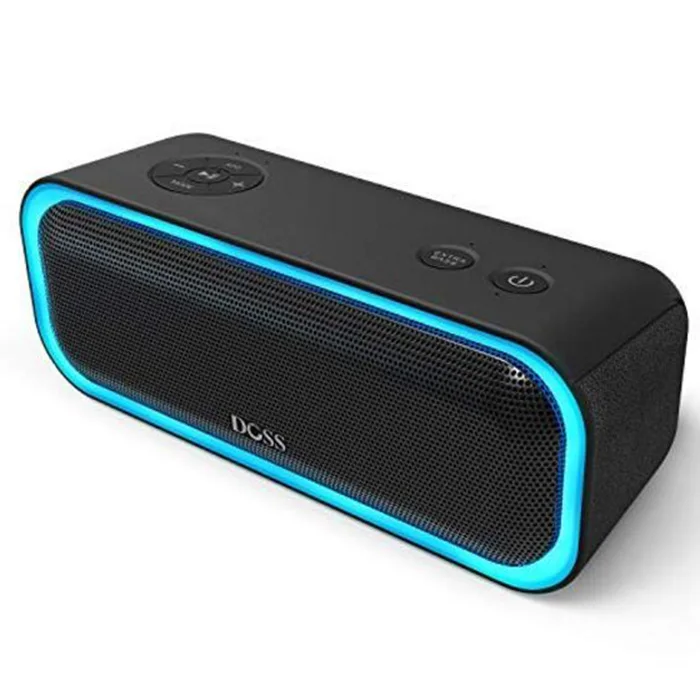 Doss DS BT10 Pro Беспроводная Bluetooth стерео Колонка бас Soundbox со светодиодный