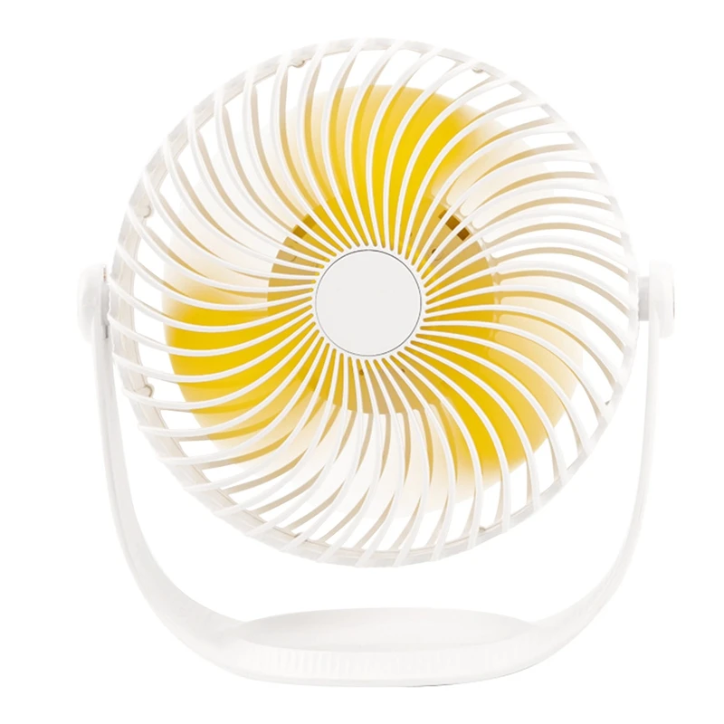 

Mini Usb Charging Cold Fan 360 Angle Adjustment Electric Small Fan Portable Silent Desktop Office Fan