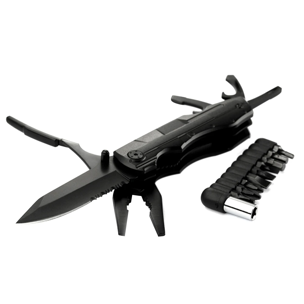 

Multi-functional EDC Tools Folding Cutter Fishing Plier Bottle Opener Stainless Steel Outdoor Camping Survival Tool