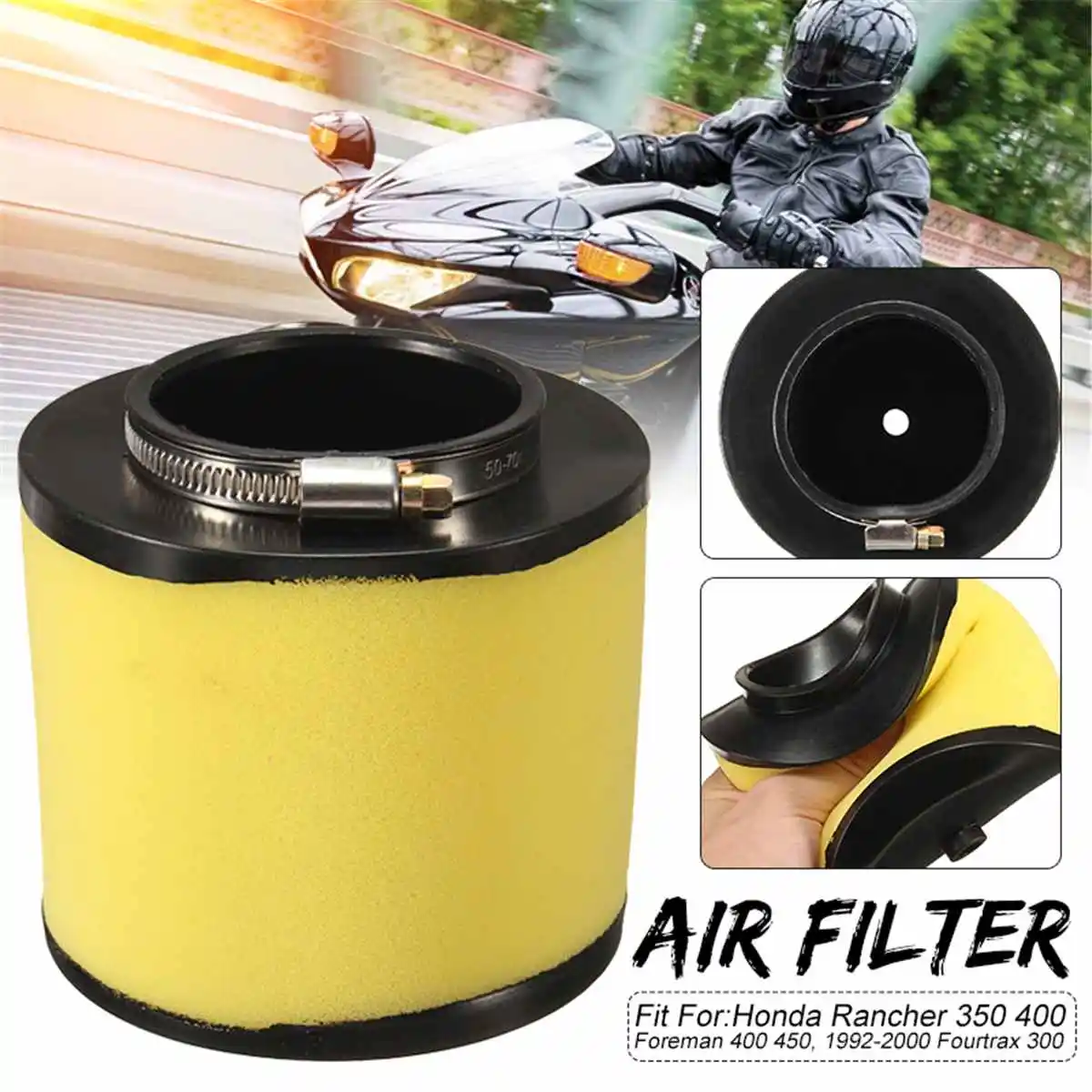 New Arrival 2019 Air Oil Filter For Honda Rancher 350 400 Foreman 400