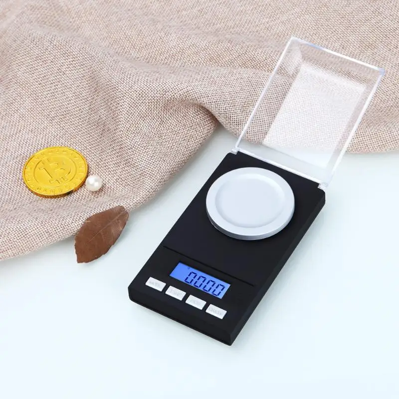 Portable Mini 50g/0.001g 20g/0.001g Digital Scale LCD Electronic Capacity Balance Diamond Jewelry High Precision Pocket Scale Portable Mini 50g/0.001g 20g/0.001g Digital Scale LCD Electronic Capacity Balance Diamond Jewelry High Precision Pocket Scale