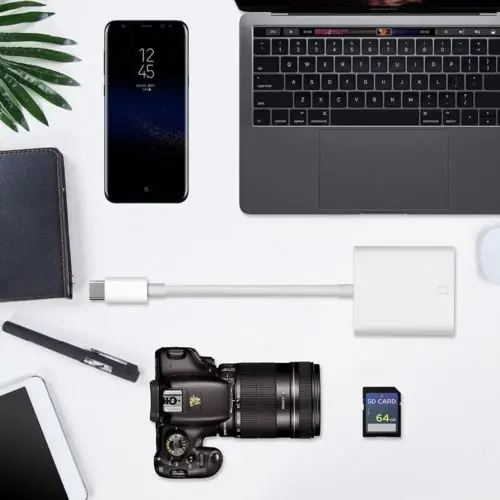 USB 3 1 Type C для SD SDXC кардридер Кабель адаптер Macbook Samsung|Картридеры| |