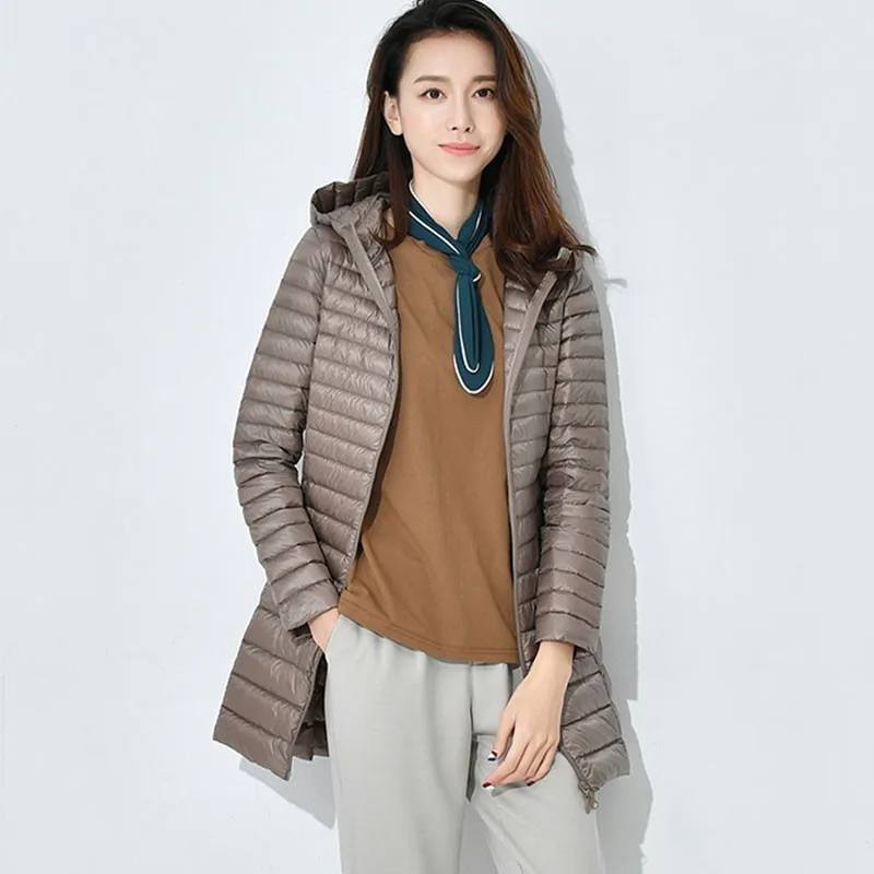 red Plus Black Mince Capuchon Base khaki Manteau Femmes Femme purple Doudoune Blue rhodo navy Lumière Nouveau Canard De Longue burgundy Hj153 Et Taille Simple Hiver 2019 Plume À Blanc Mode qHwA4xnaB