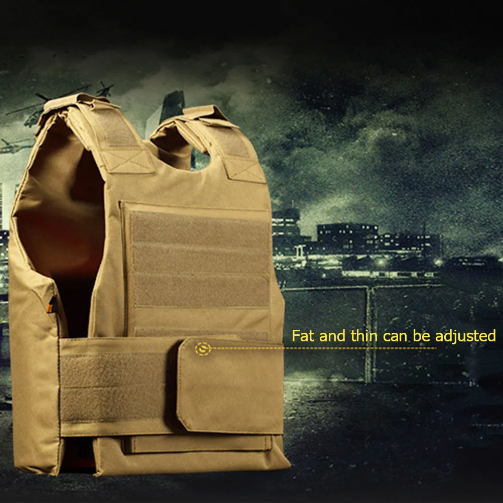 

Men Military Tactical Vest Paintball Camouflage Molle Hunting Vest Assault Shooting Hunting Plate Carrier Tactical Vest