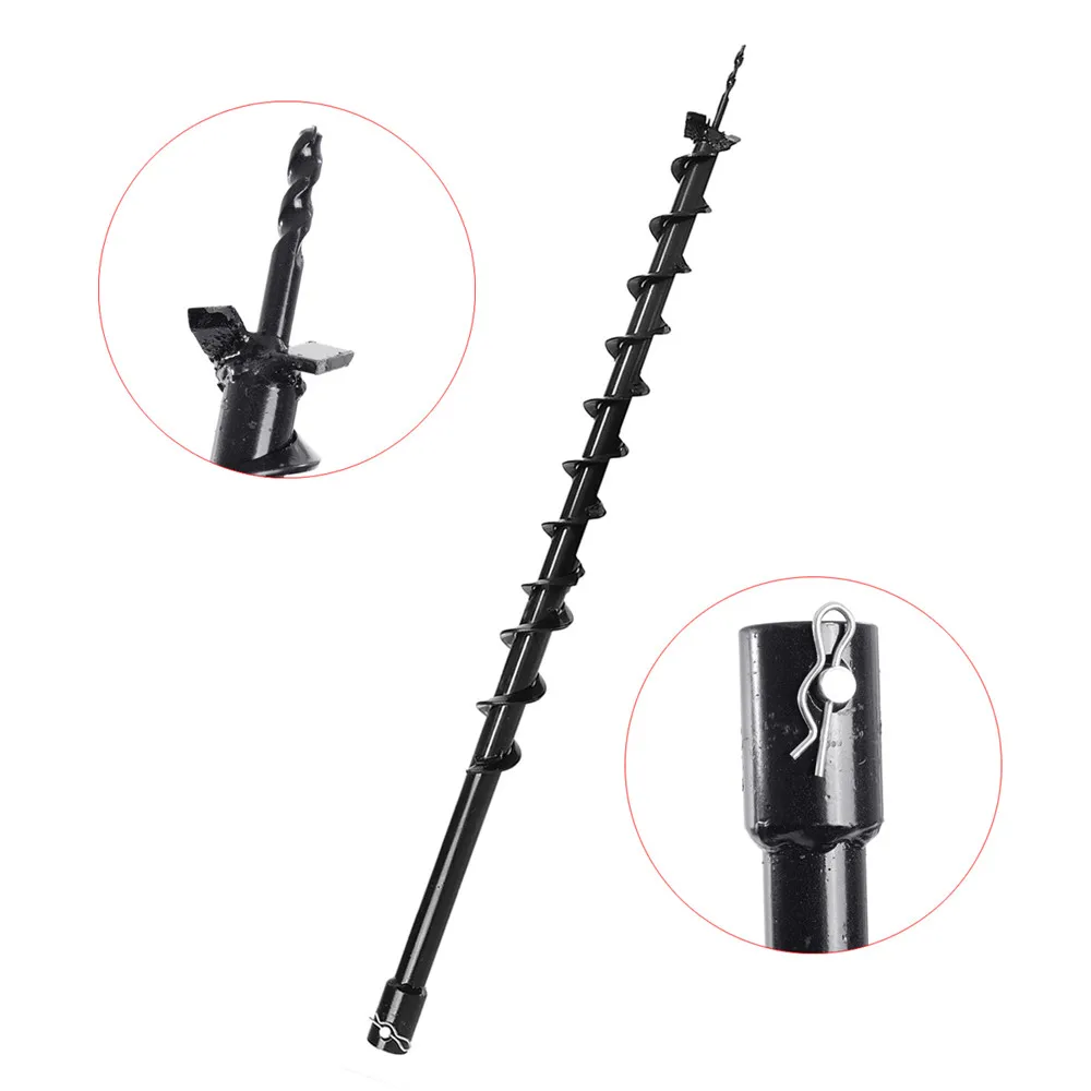 

40mm Strongest power Ground Gasoline Engine Drill Bit Earth Auger Hole Digger Tools Planting Machine Auger Agricultural Drill