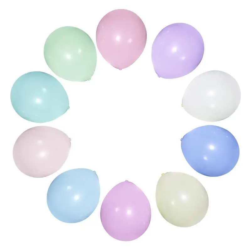 

Pastel Latex Balloons 12 Inch Assorted Macaron Candy Colored Balloon for Wedding Room Arrangement Birthday Party Decoration