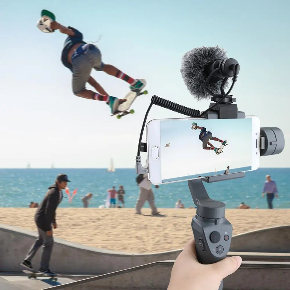 

For OSMO Mobile 1/2 Video Microphone/Mic & Tripod Stand Universal Mount for DJI OSMO Mobile 2 Generation Accessories