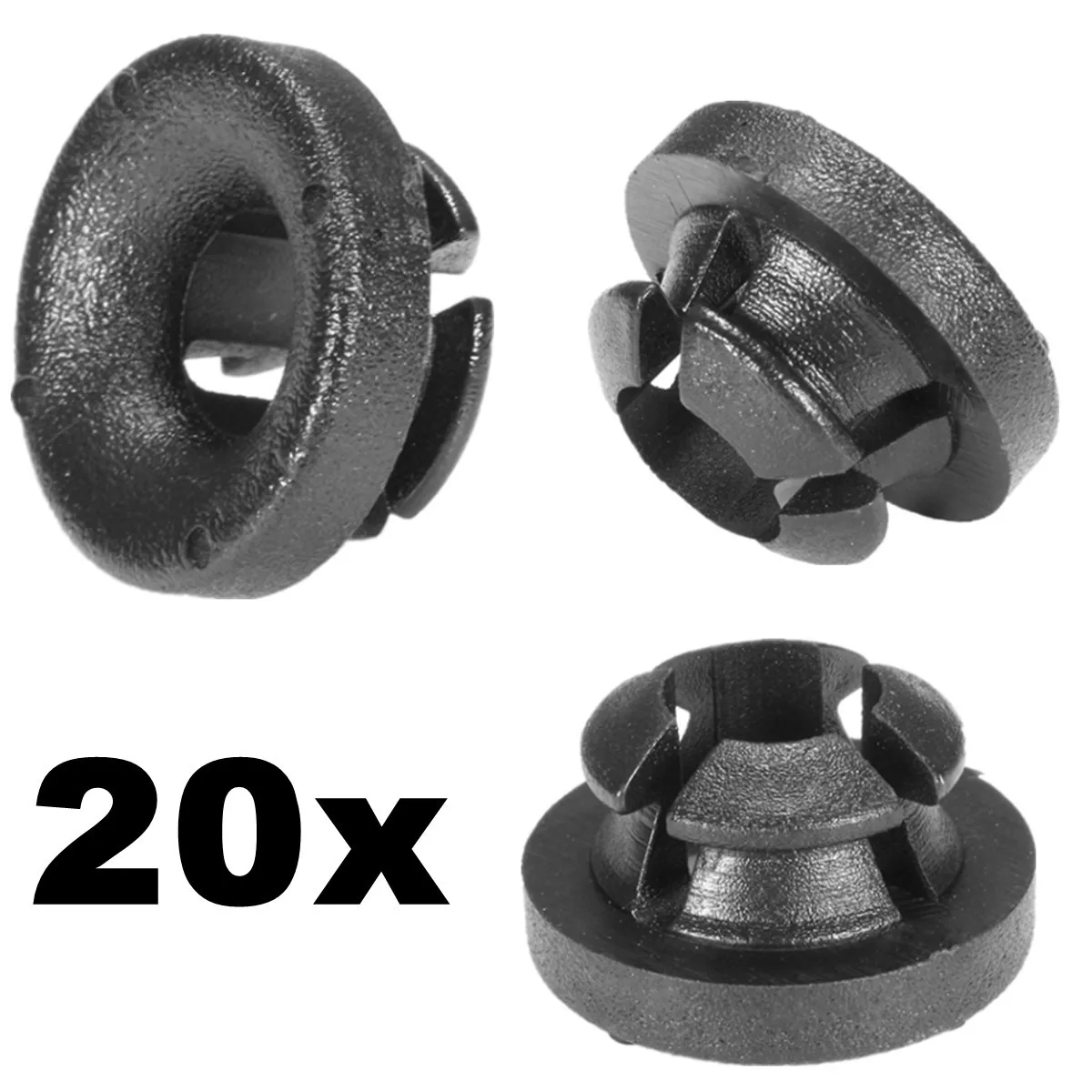 

20pcs Car Fastener Clips Hood Prop Rod Pivot Grommet Fixed Clamps For Honda/Accord 2002-2007 /Civic 2004-2011