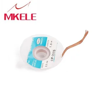 

Desoldering Braid Solder Wire MKCP-1515 tin mini Soldering Iron Soldering Wick 1.5mm Suction-line 1.5m Length Wick