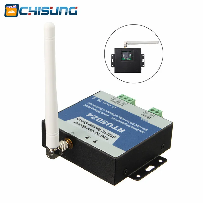 2019 200 пользователей RTU5024 GSM реле открывания раздвижных ворот гаража дистанционное