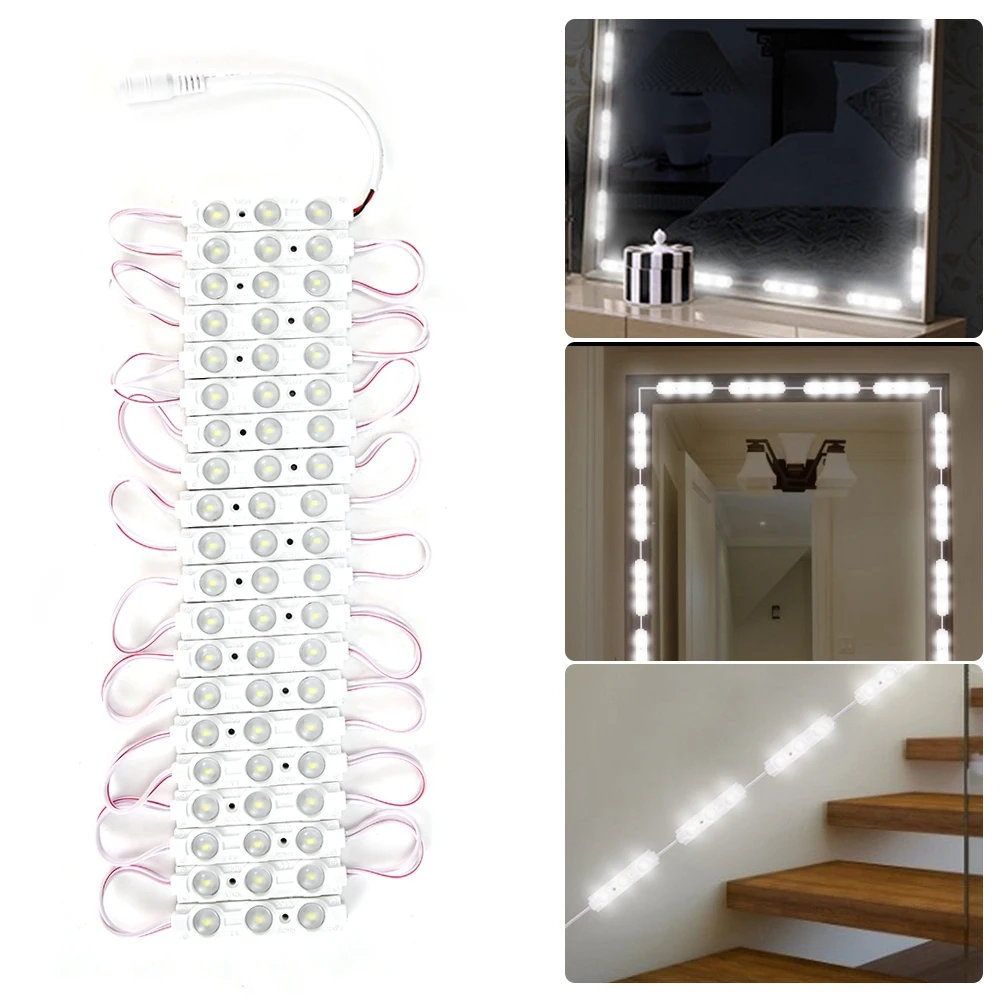 

Wall Light 3 Types 6500K LED Mirror Lights Makeup Lamp Bulb Knob Dimming for Party Bar Wedding Room Stairway
