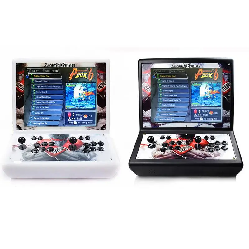 

Pandora Box 6 Home Arcade Game Console Fighting Machine 1300 One Nostalgic Street Fighter
