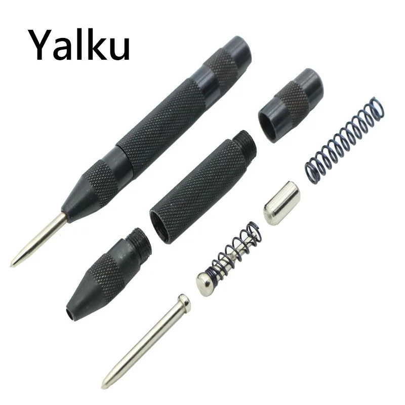 

Yalku Tools Drill Bit Hand Tools Marking Starting Holes Semi-automatic Drill Bit Breaker Broken Window Central Punch Tools