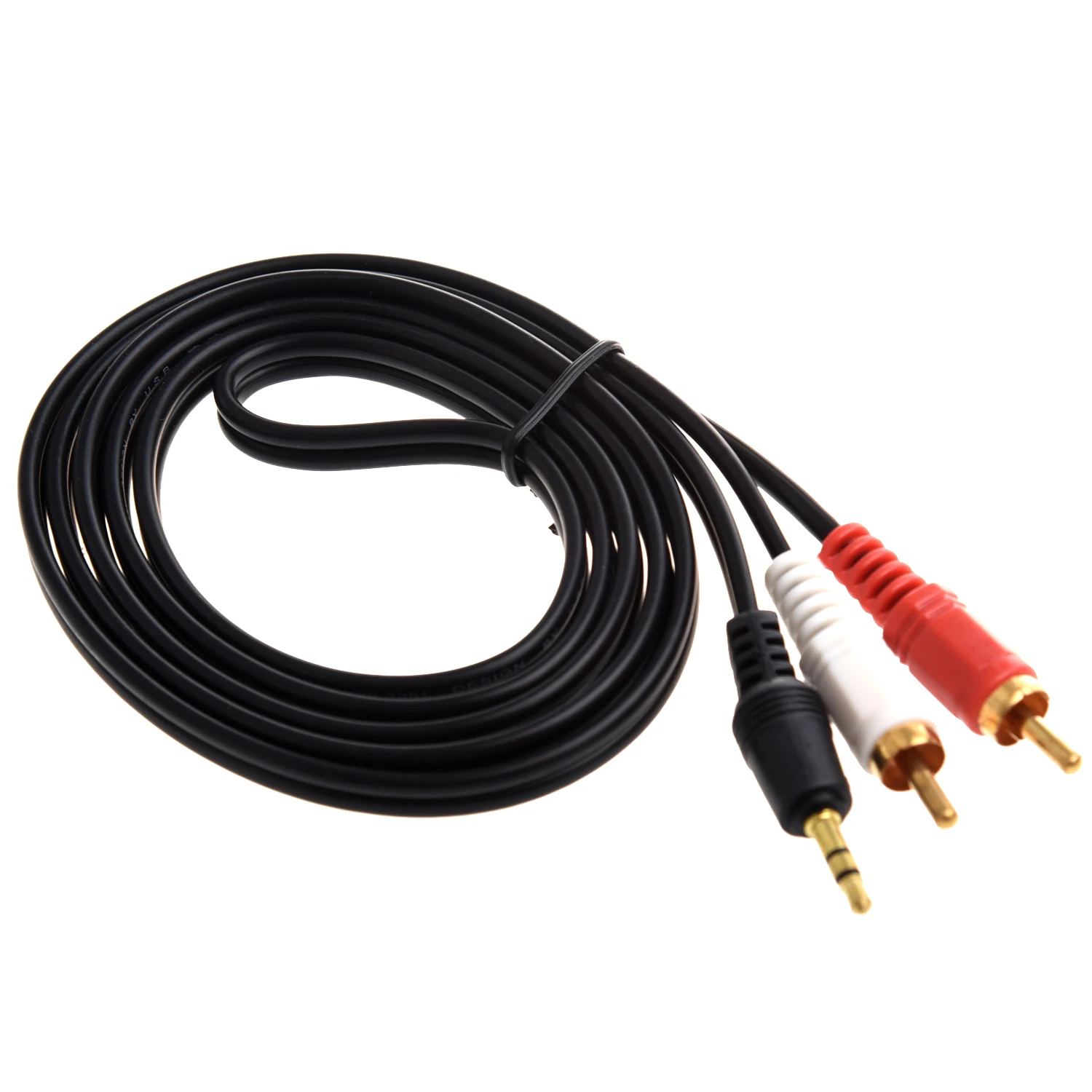 3 5 мм Джек 2 x RCA аудио кабель 1 м свинца|Кабели HDMI| |