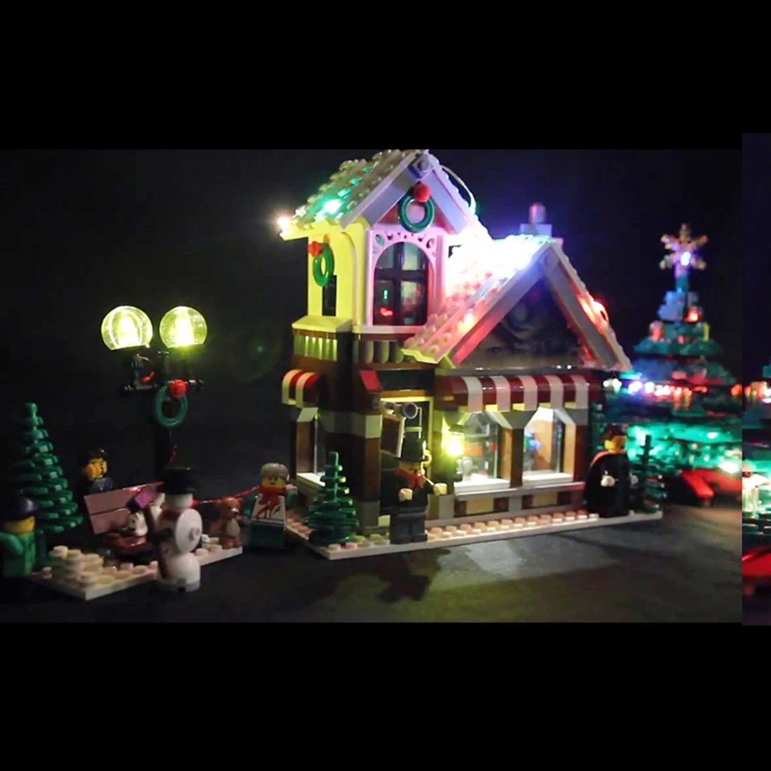 

Vonado Creator LED Light for LEGO Wintern Toy Shop 10249 Building Block Brick DIY Kit (LED Included Only, No Building Block Kit)