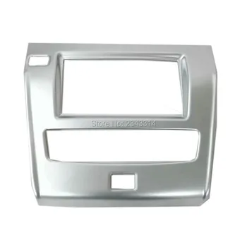 

For Nissan Patrol 2017 2018 ABS Front Center Control Console Navigation Panel Frame Cover Protector Trim Sticker Car Accessories