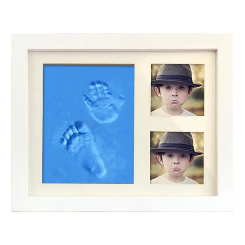 3D DIY Handprint Footprint Molds for Newborns Soft Clay Baby Imprint Children's Photo Frame Hand Casts Baby Souvenirs