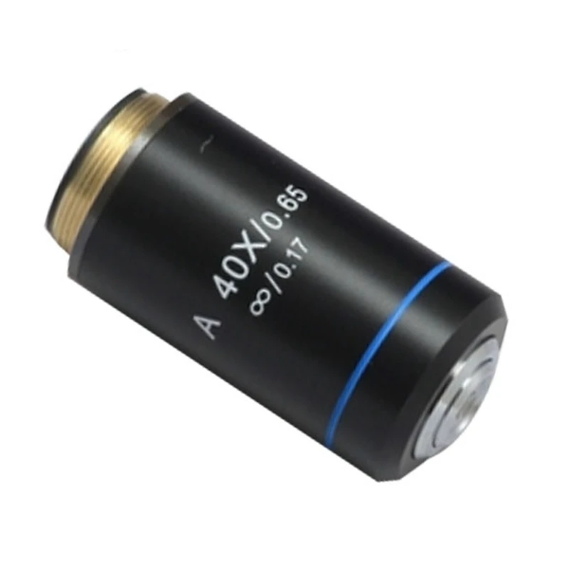 4X 10X 20X 40X 60X 100X Achromatic Infinity Objective Lens with RMS Mounting for Biological Microscope Zeiss Olympus Microscope