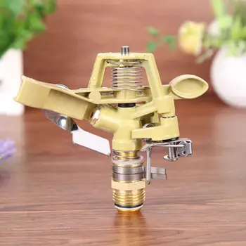 

1/2 Inch Copper Rotate Water Sprinkler Spray Nozzle Connector Rocker Arm Garden Irrigation Watering System Garden Tools