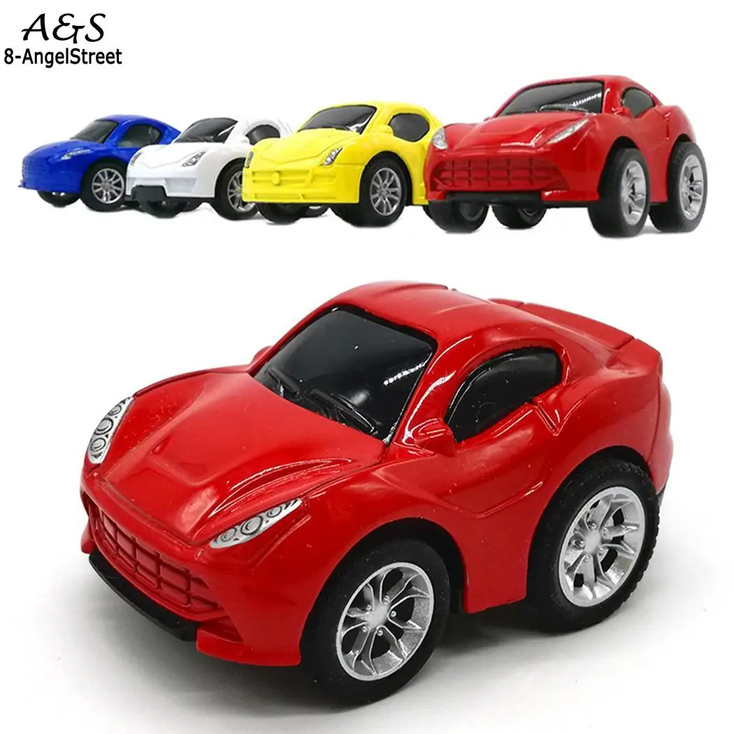 Kids Manual Inertia Simulation Toy Car Mini Random Toys Sliding Cars >3
