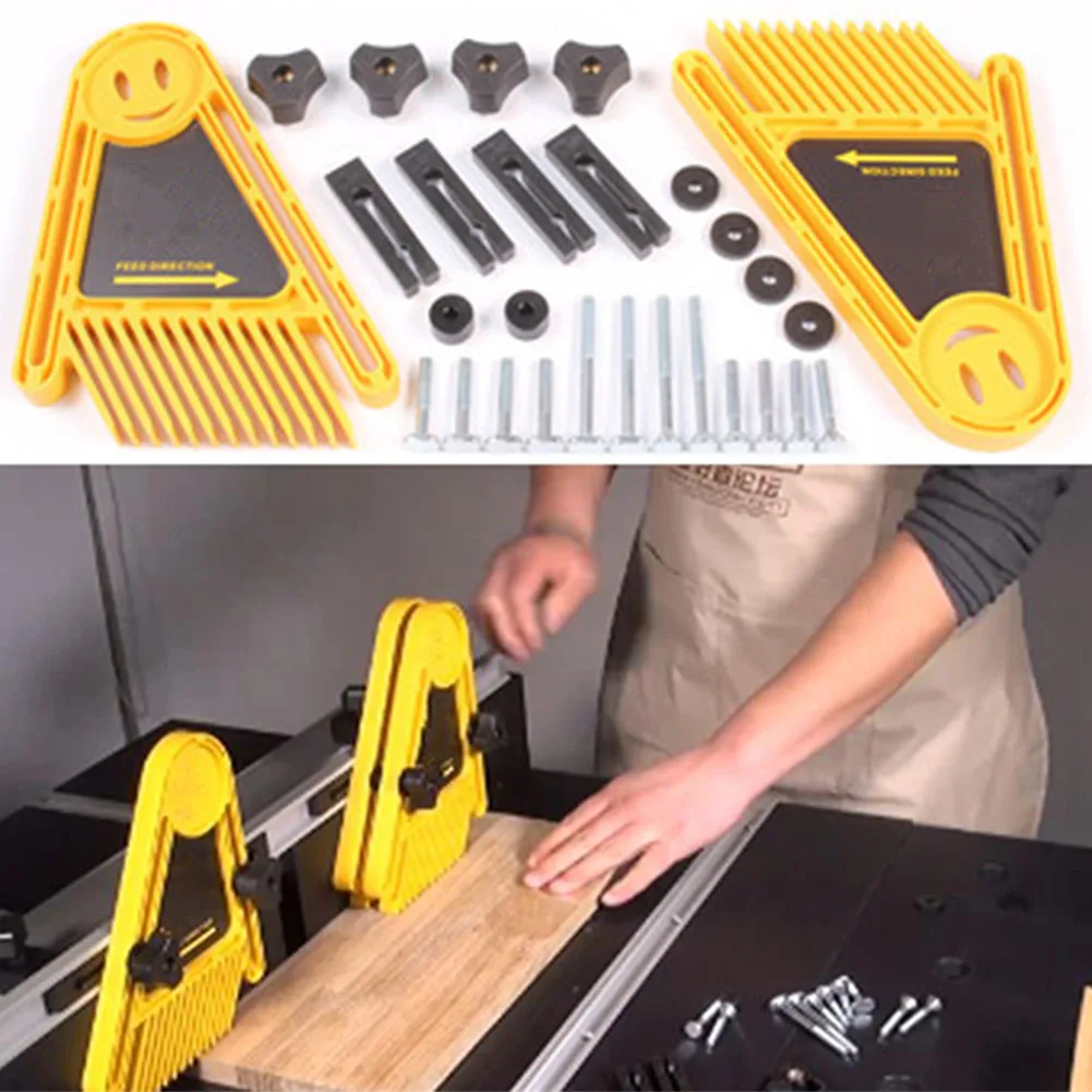 

Feather Boards Slot Miter Gauge Multifunction Electric Circular Saw Carving Machine Woodworking Tool Double Table DIY Router