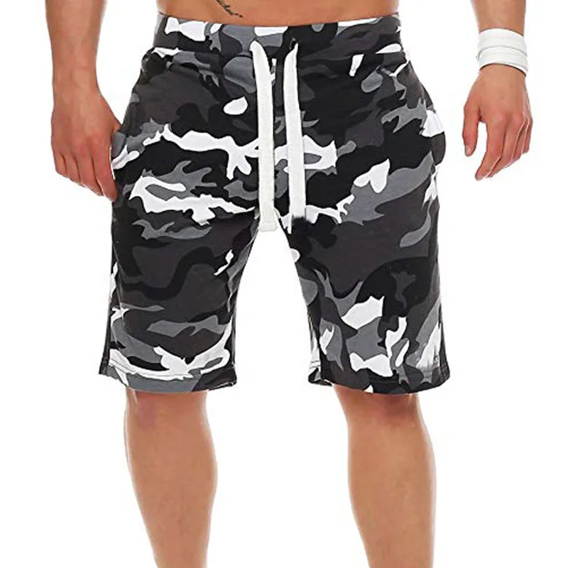 

Camouflage Shorts Men 2019 Fashion Short Pants Male Casual Camo Men Athletic Sport Running Hybrid Home Shorts
