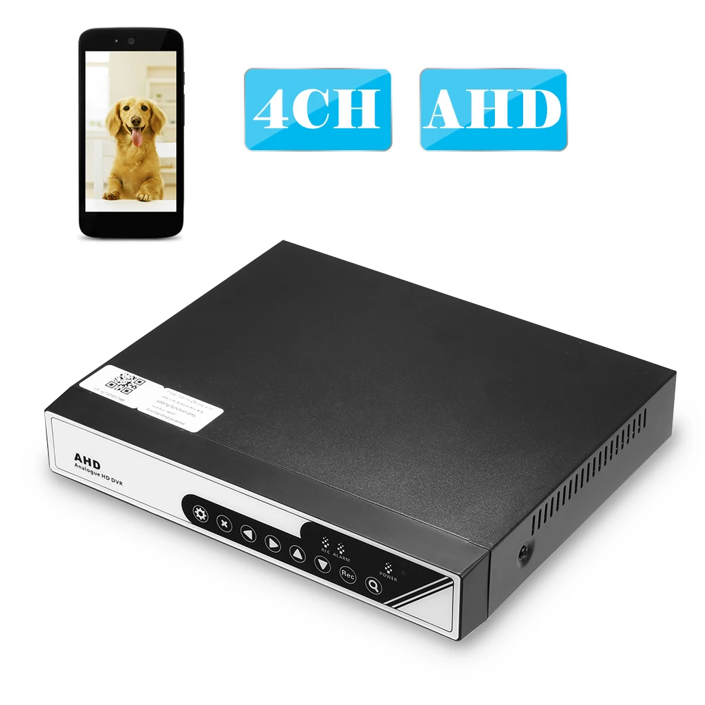 

KKmoon 4CH Channel 720P DVR Digital Video Recorder Phone APP View Motion Detection for CCTV Security Camera Surveillance System