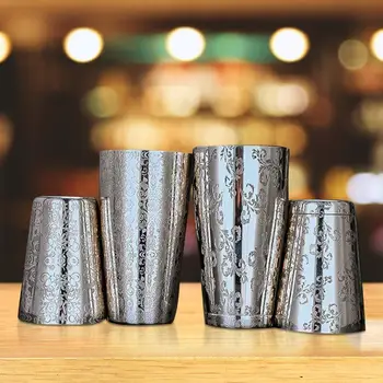 

Barra De Ferramentas Creative Engraving Designs Boston Cocktail Shaker Tin Set
