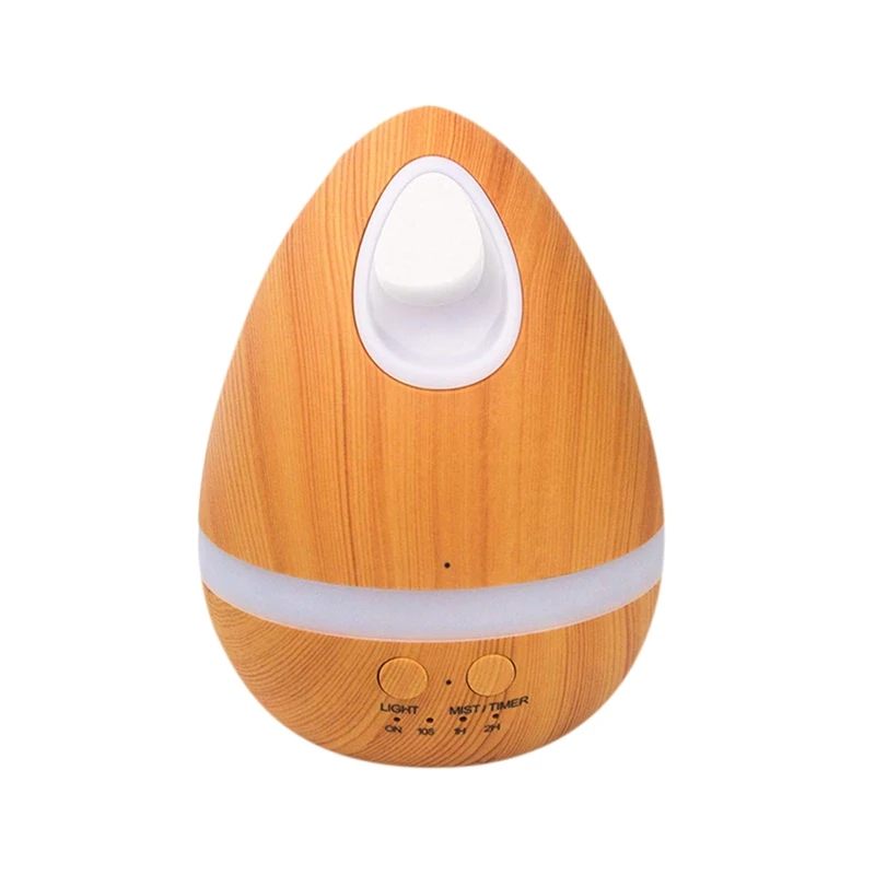 

Wood Grain Aromatherapy Machine Ultra-Quiet Air Purifier with Colorful Night Light Gift Eggs for Family and Children US Plug