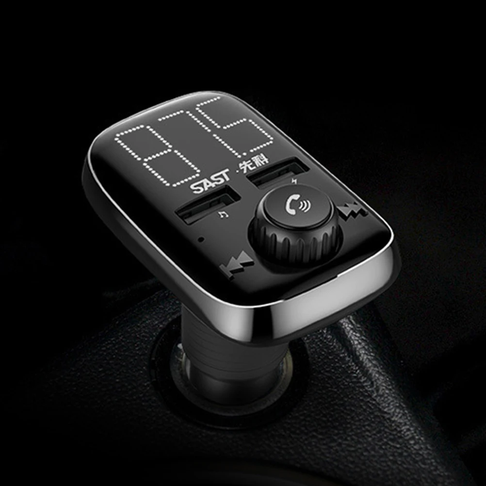 Беспроводной Bluetooth Автомобильный MP3 плеер fm передатчик радио с 2 usb портами