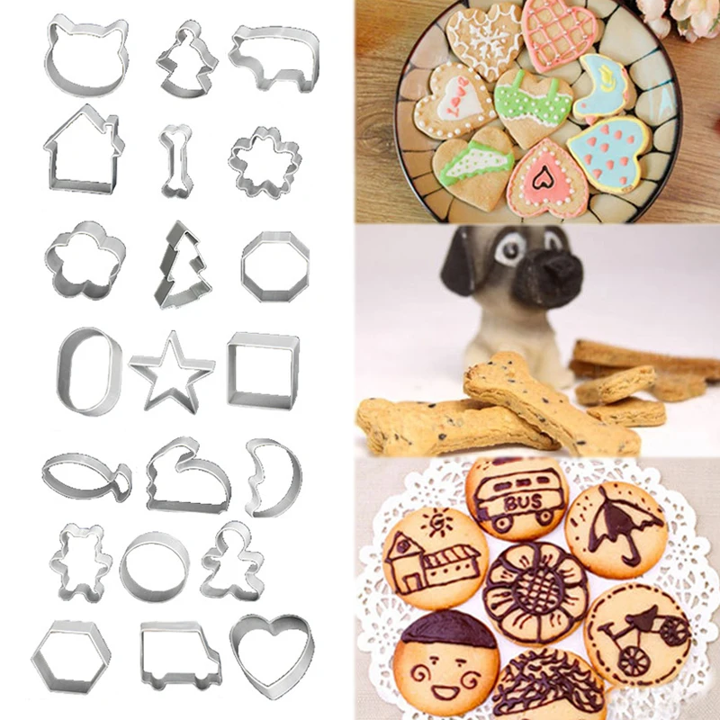 

Animal Baking Tools Candy Shape DIY Pastry Decorating Moulds Aluminum Alloy 1PC Cute Cookie Cutters Fondant Mold Biscuit Mold