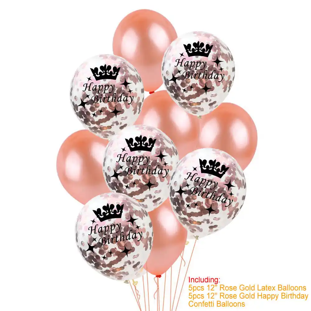 Banda Banderines y Confeti para Fiesta Aniversario Boda 50 Juego de 25 Decoraciones de 50 Aniversario Incluye Globos de Happy Golden 50th Anniversary Bandera de Aniversario Bodas de Oro