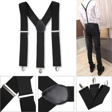 Регулируемый тонкий унисекс для мужчин дамы брюки подтяжки клип на дропшиппинг