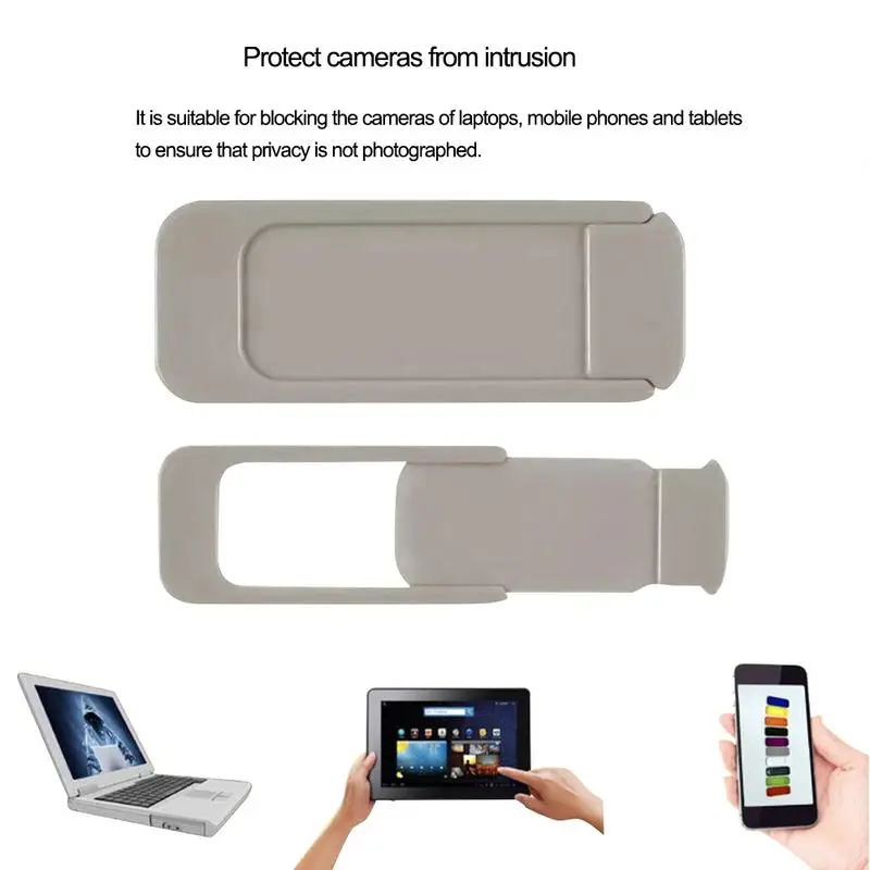 

Laptop Camera Shield Cover Protector Case Soft ABS Anti-hacker Peeping Laptop Mobile phones Camera Privacy Cover Universal