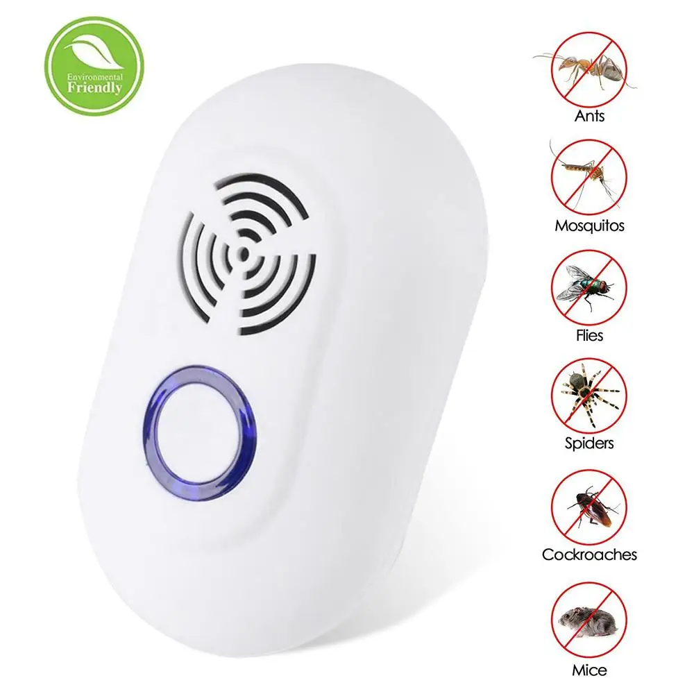 

EU/US/UK/AU plug Electronic Pest Control Ultrasonic Pest Repeller Home Anti Mosquito Repellent Killer Rodent Reject Mole Mice