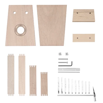

10 Keys Kalimba Handwork Kalimba DIY Kit Basswood Finger Thumb Piano for Children Kids Musical Instrument