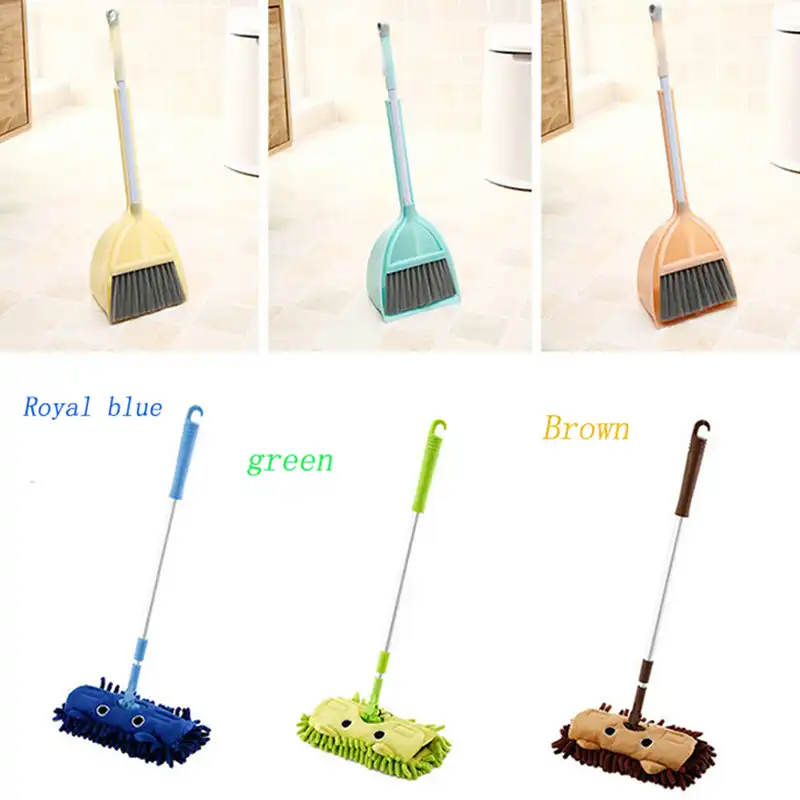 children's mop and broom set