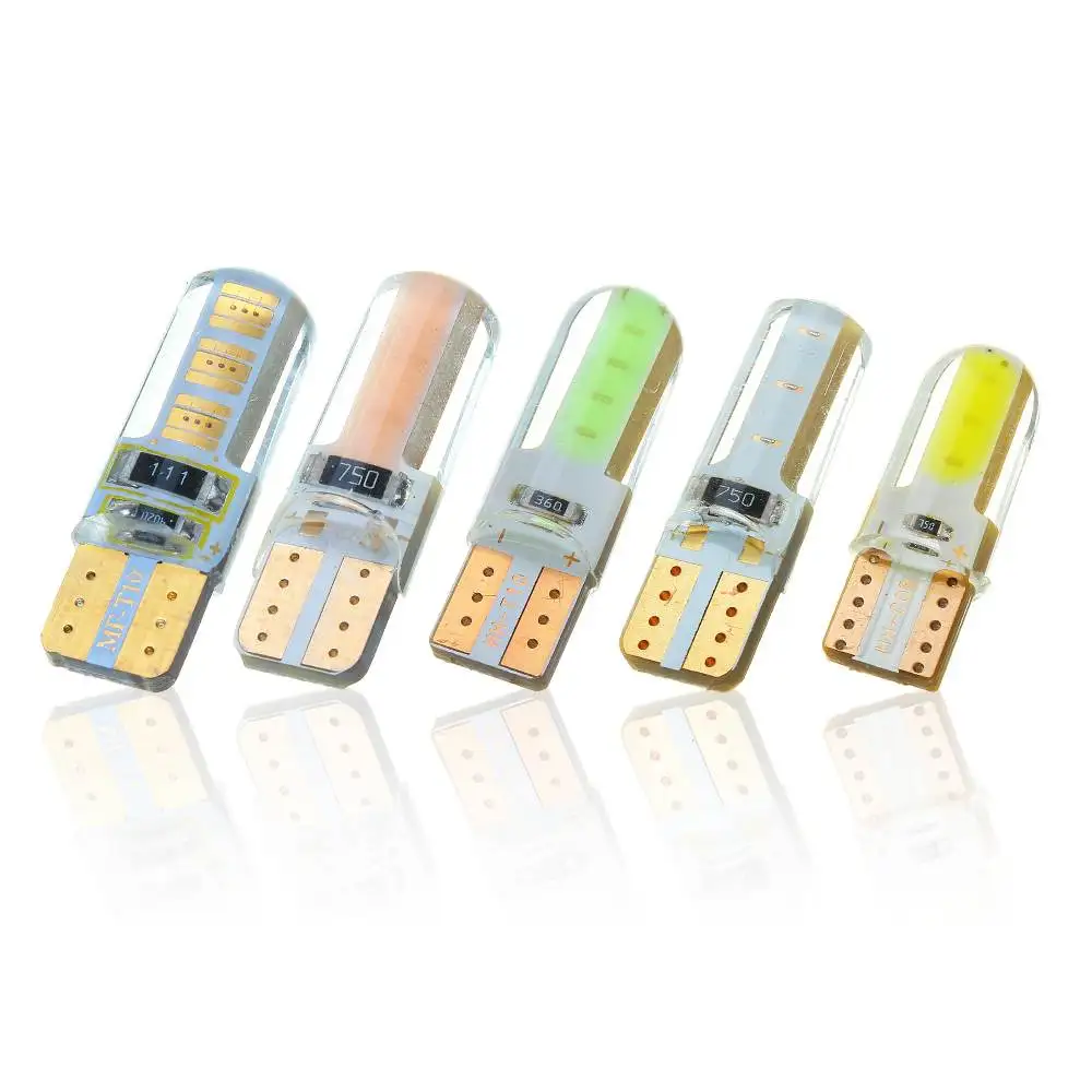 CLAITE T10 W5W 194 168 COB Светодиодные Автомобильные Боковые клиновидные габаритные огни