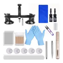 Комплект для ремонта стекла автомобиля с ремонтом жидкого стекла трещина яма ремонт автомобиля переднее лобовое стекло комплект для ремонта жидкости